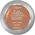 L'Oreal True Match Super-Blendable Powder, Cappuccino N8 , 0.30 Ounce
