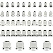 Kalitec Blanking Plug Assortment - 108pcs, M12 To M25 Threaded Sealing Plugs, Grey Plastic Choke Nipples - View #7