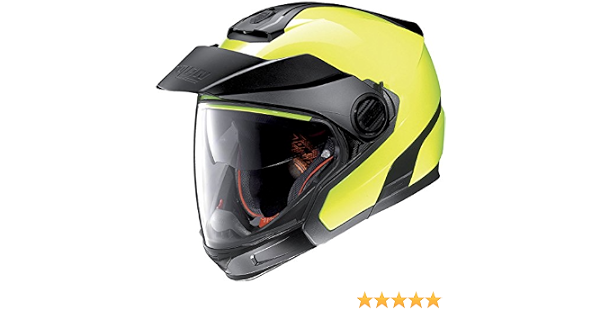 NOLAN N40-5 GT HI-VISIBILITY FLUO YELLOW M : Amazon.it: Auto e Moto