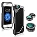 Produktbild Arblove iPhone 7,iPhone 8 Kit Wasserdichte Handyhülle mit 3 Kamera Objektiv,ultradünne Aluminiumlegierung IP 54 360 Grad Volle Anti-Shock Mit Military Defender hülle für iPhone 7,iPhone 8