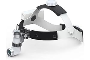 BUYZG Lampada frontale a LED da 3W Lampada frontale chirurgica Lampada frontale a LED integrata