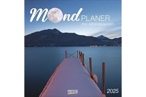 Der große Mondplaner 2025: Broschürenkalender mit Ferienterminen und Mondpausen