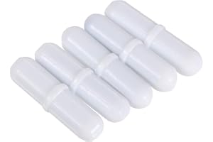 ULTECHNOVO Magnetic Stir Bar PTFE Magnetic Stirrer Mixer Laboratory Bar Stir Plate Bar Stirbars Spinbar Octagon Magnetic Stirring Bar for Laboratory Experiment Supplies 7X30mm 5pcs