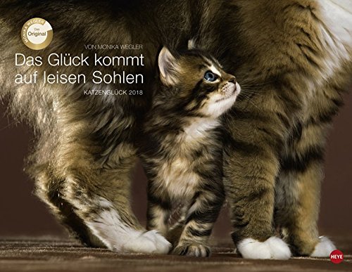 Das Glück kommt auf leisen Sohlen Poster - Kalender 2018