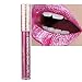ROPALIA Glitter Lip Gloss Metallic Matte Shimmer Liquid Lipstick Beauty Cosmetic