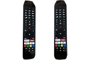 FOXRMT Replacement Hitachi RC43141 Remote Control Fit for Hitachi Smart LED TVs 24HB21T65U 32HB26T61U A 43HB26T72U 43HK25T74U 50HB26T72U A 50HK25T74U 55HK25T74U