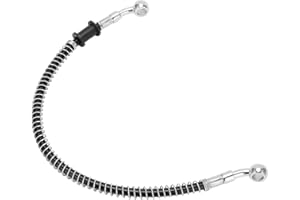 HEADERBS Tubo Freno per Moto, Tubo Freno per Isolamento Termico Universale in PVC Sensibile in Acciaio (40 cm)