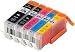 Blake Printing Supply 5 Pack Ink Cartridges for Canon 270XL 271XL PIXMA MG5720 MG5721 MG5722 MG6820 MG6821 1 Small Black 1 Cyan 1 Magenta 1 Yellow 1 Big Black. RS.3849.00