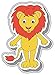 Produktbild Cute Leo Zodiac Sign Bumper Sticker Vinyl Art Decal for Car Truck Van Wall Window (20 X 24 cm)