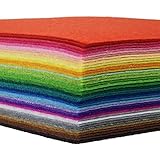 lamina de fieltro con adhesivo Innovador, tela no tejida, fácil de cortar, doblar, pegamento, coser y grapa - incluso para pintar y dibujar sobre
