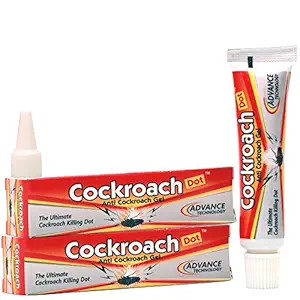 Cockroach Dot Pais Cockroach Killer Gel - Pest Control (Pack Of Two, 40 Grams Each)