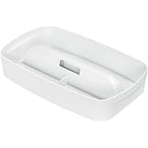 Leitz 53230001 Mybox Kulplu, Geniş D&uuml;zenleme Aparatı, Beyaz
