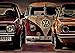 Produktbild My Original Artwork Mauspad VW klassischer Camper, Caddy, Golf Mk1, bedruckt