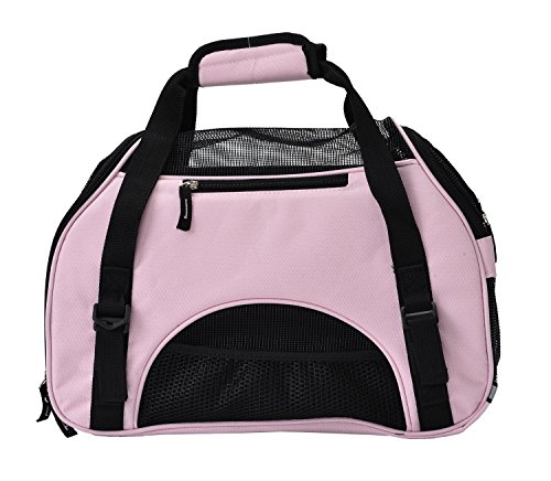 Pettom-Outdoor-Carrier-for-Pets-Dog-Cat-Comfort-Airlin-Approved-Travel-Tote-Soft-Side-Bag