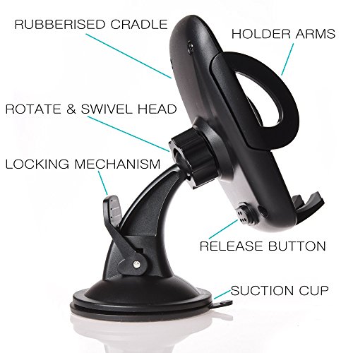 Car Mount 360 Degree Rotation Swivel Adjustable Windshield Holder Cradle With Strong Sticky Suction Cup SLM Star Universal Car Phone Holder For Apple iphone 7/ 6/ 6s/ 5/ 5s/ 4/ 4s/ 3g/ , Samsung Galaxy s8/ s7/ s6/ Note s5/ s4, HTC, Nokia, Blackberry, LG, Nexus, Sony Ericsson, motorola, Lumia, Garmin, Xperia, Edge, Cell Phone, PDA Stand, GPS, Car Sat Nav Holder, Android, Compatible With All Phone & Any Smartphone. reviews Car Mount 360 Degree Rotation Swivel Adjustable Windshield Holder Cradle With Strong Sticky Suction Cup SLM Star Universal Car Phone Holder For Apple iphone 7/ 6/ 6s/ 5/ 5s/ 4/ 4s/ 3g/ , Samsung Galaxy s8/ s7/ s6/ Note s5/ s4, HTC, Nokia, Blackberry, LG, Nexus, Sony Ericsson, motorola, Lumia, Garmin, Xperia, Edge, Cell Phone, PDA Stand, GPS, Car Sat Nav Holder, Android, Compatible With All Phone & Any Smartphone.