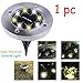 Produktbild Solar Lamp TAOtTAO LED Solar Power Buried Licht unter Boden Lampe Outdoor Weg Weg Garten Terasse