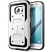 Produktbild i-Blason Samsung Galaxy S7 Hülle Armorbox Case Outdoor Handyhülle Stoßfest Schutzhülle Cover mit integriertem Displayschutz und Gürtelclip, Weiß