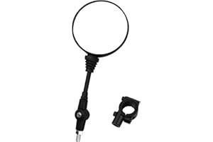 TOSUCS Specchietto Retrovisore Moto 7/8" 22mm Specchio Universale Specchietto Retrovisore Bicicletta in Alluminio Specchietto Manubrio Pieghevole Universale Sinistro/Destro