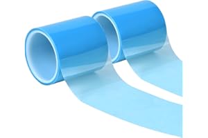 smatime Cinta Adhesiva sin Costuras Cinta de Bricolaje de Resina UV Cinta de Papel Manualidades Cinta Verde Craft de Poliéster para Expoy Resina Colgantes Marco Hueco Joyería Artesanía 50 mm * 10 m