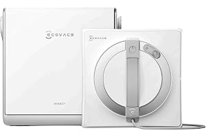ECOVACS WINBOT ‎W2 PRO Omni fönsterputsrobot med 6-i-1 multifunktionsstation, laddning vid drift, 3-munstycks-sprayhuvud, 12