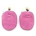 Soft suede baby girls slippers by Dotty Fish with Suede Soles. Pink 6-12 months