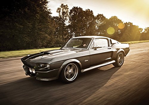 1967 Ford Shelby Mustang GT500 Eleanor Poster, A2(594X420MM)
