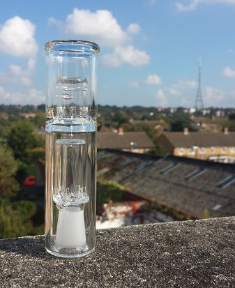 Easy Flow Filtro de Agua Boquilla + Adaptador de Cristal para Arizer Solo/Air vaporizador