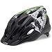 Produktbild Giro Jungen Fahrradhelm Flume, black/magenta/steel circles, 50-57 cm, 200020008