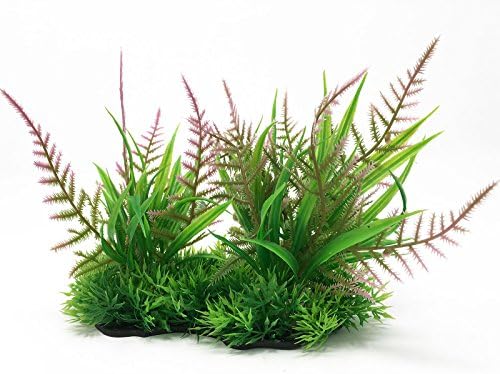 Plastic Aquarium Plants M600 Series (M601) Artificial Decoration For Fish Tank Ornament Fake Underwater Decor Lifelike Aquatic Grass