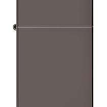 Zippo 60001857 Black Ice – Accendino In Ottone Con Finitura Ghiaccio Nero, Made In USA