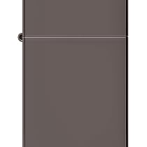 Zippo 60001857 Black Ice – Accendino In Ottone Con Finitura Ghiaccio Nero, Made In USA