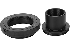 Tosuny T-Anillo y M42 1.25'' Adaptador de Telescopio para 5d, 5d Mark II, 450d, 500d, 550d, 600d, 1100d 2000d etc.
