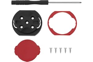 Create idea 1PC Adattatore Di Montaggio Per Computer Da Bici Compatibile Con Garmin Edge Computer Da Bici Della Serie Compatibile Con Garmin Linguette Di Montaggio Rotte 3,3x2,8 Cm
