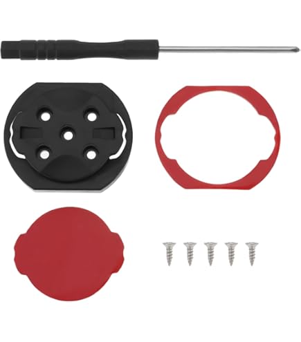 Support Fixe Pour Ordinateur De Vélo Garmin - Pièce De Remplacement Pour Socle Mâle - Léger, Installation Facile