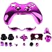 Produktbild Sharplace Ersatz Joystick- Knöpfe Tasten Set mit Controller Schutzhülle Gehäuse Schutz Fall für XBox One Elite Spielcontroller Videospiel Zubehör Set - Lila