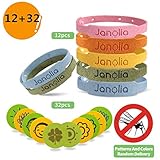 Múltiples opciones: 12 pulseras PCS de 5 colores para brindarle más opciones para que también pueda colocarlas en cualquier lugar que desee, como mochilas para niños, cochecitos, almohadas, etc. También puedes enviarlos como regalo.