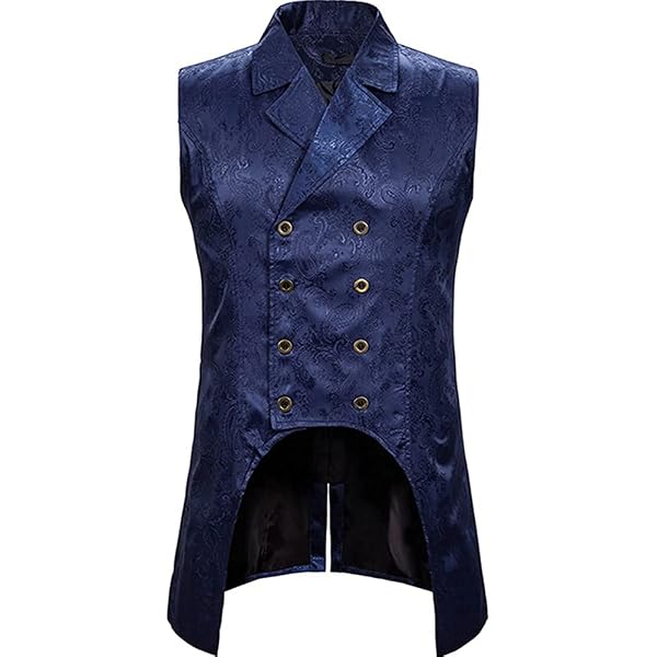 Col En V Costume Gilet De Mariage Vintage à Carreaux Pour Homme