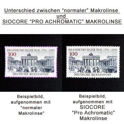 Siocore ACHROMAT  10 Bonnette macro 72 mm pour cam  scopes appareils photo et objectifs Canon Nikon Sony Panasonic Olympus et Pentax avec un filtre    72 mm