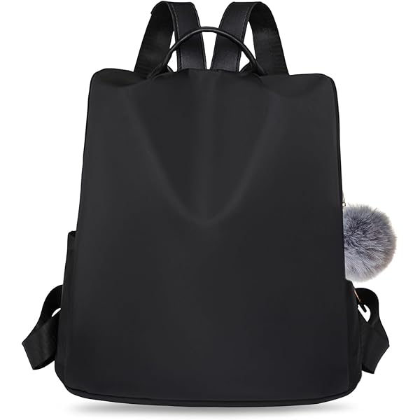 Sac à Dos Femme Anti-Vol Avec Poche Arrière Zippée - Léger, Imperméable Et Confortable Pour École, Voyage Et Usage Quotidien