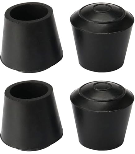 10 stuks kunststof beschermkappen voor stoelpoten, tafelpoten, meubels, hekpalen, houten palen, verschillende maten, meubelglijders, stoelpootbeschermers, stoelpootdoppen (voor buitendiameter buis: 18