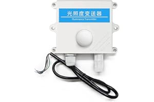 ARECAIOT Light Sensor RS485 Output 0-200000 Lux Temperature Humidity Industrial Intensity Illumination Acquisition Transmitter