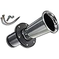 12V CHROME 110 DB OOO-GAH HORN CAR VAN PICKUP TRUCK LORRY CAMPER MOTORHOME ATV BIKE WAGON TRACTOR UNIVERSAL RETRO CUSTOM PROJECT TUNING VINTAGE