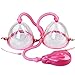 Produktbild LEMONPI Elektrische Brust Cup Doppel Elektrische Breastpump Und Pump Kit Brust Frauen Gesundheit Vakuumpumpe Tasse Brust Verbesserung Schönheit Tragbare Brüste,S