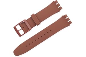BBZ 12MM Bracelet en silicone compatible avec Swatch Watch strap