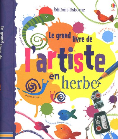 couverture de : Le grand livre de l'artiste en herbe