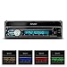 Produktbild auna DTA80BT • Autoradio • Car-Radio • Moniceiver • 17,8 cm ("7") Touchscreen Display • Bluetooth • USB- & SD-Slot • AV-Eingang • UKW-RDS-Tuner • MP3, MP4, MPEG4, WMA • einstellbare LED-Tastenbeleuchtung • Fernbedienung • abnehmbares Bedienteil • schwarz