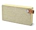 Produktbild Fresh 'n Rebel Bluetooth-Lautsprecher - Rockbox Slice Fabriq BT Speaker kabellos (Aufladbarer 1400-mAh-Akku - durchschn. Wiedergabezeit: 10h - Bluetooth 4.0) inkl. Micro-USB-Ladekabel Gelb