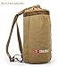 Produktbild Outdoor Freizeit Taschen Umhängetaschen, Canvas Taschen, Pauschalreisen, runde barrel Taschen Rucksack reisen, Khaki (pre-sale 8-25-tägige Sendung)
