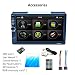 Produktbild Auto-MP5-Player und GPS-Navigation, RK-A7156G 7 Zoll 2 Din HD Touchscreen Bluetooth Freisprechfunktion/Rückfahrbild/Rückansicht