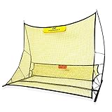 【VERBESSERUNG DER FÄHIGKEITEN】 Für Torhüter kann dieses Reboundernetz dazu beitragen, ihre Wurfkraft und Armstärke zu verbessern. Für Spieler verbessern sie Ihre Kontrolle über den Ball von Kopf bis Fuß.